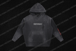 STREETOFGRACE -  "Christ is King" Vinatage Frayed Hoodie