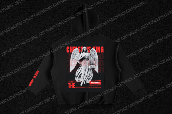 STREETOFGRACE - “CHRIST IS KING”  oversized Hoodie