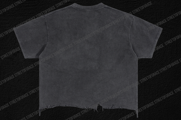 STREETOFGRACE - “King of Kings, Jesus Christ” Vintage Wash Distressed T-Shirt